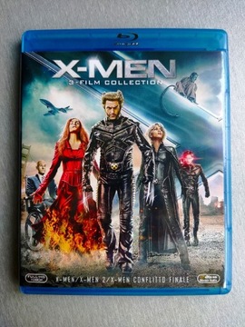 "X-Men Trylogia" edycja włoska 3xBlu-Ray PL napisy