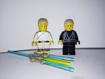 LEGO dwie figurki sw0068 i sw0021 Luke Skywalker