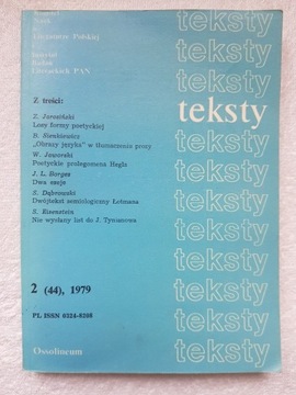 Teksty nr 44 (2/1979)