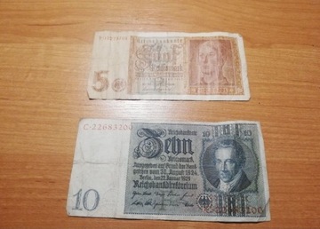 Kolekcja banknotów polskich i zagranicznych 