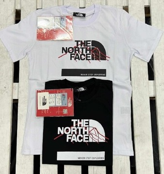 Koszulka XXL T-shirt TNF czarna  szybka wysyłka 