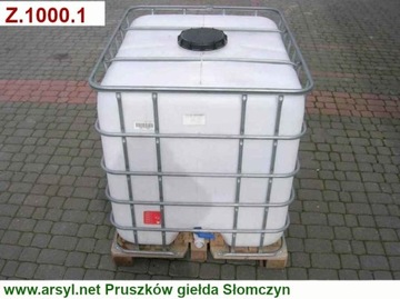 MAUZER  ZBIORNIK 1000 L NA DESZCZÓWKĄ MAUZER 600 L