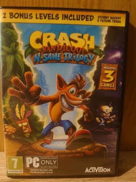 Crash Bandicoot N. Sane Trilogy PC pudełko