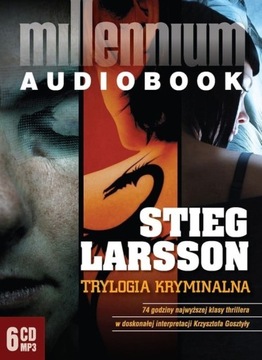 Millennium -  audiobook - Stieg Larsson - 6 CD