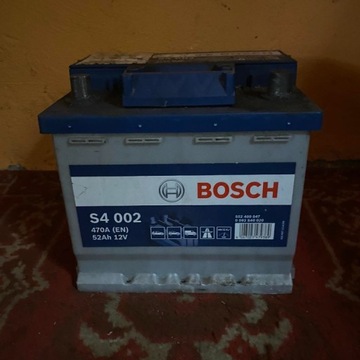 Akumulator BOSCH S4 002 12V 52Ah 470A