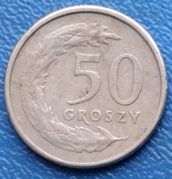 50 groszy z 1991 r.