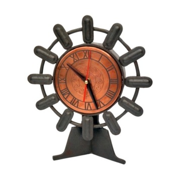 Modernistyczny zegar kominkowy Weimar lata 70.