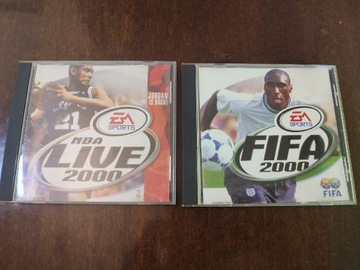 FIFA 2000 NBA Live 2000 PC 