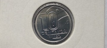 Brazylia 10 centavo, 1990. #S5