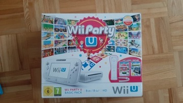 Konosola Nintendo WII U biała 8Gb + 5 gier, 