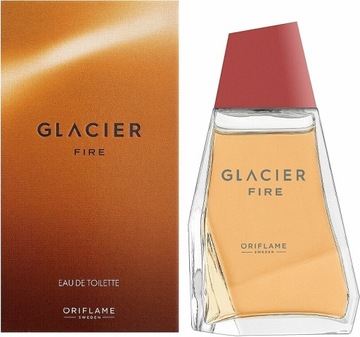ORIFLAME Perfumy męskie Glacier Fire 100 ml.