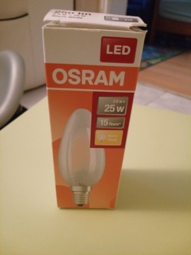 Żarówka Osram LED E 14. 25W