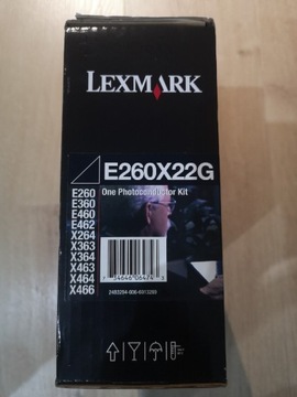 Nowy oryginalny bęben Lexmark E260