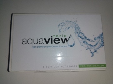 Soczewki aquaview toric 