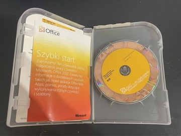 Office 2010 BOX Home And Business PL DVD