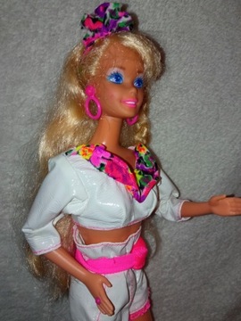Barbie Doll Rollerblade Skates Flicker 'n Flash