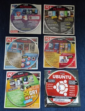 Płyty CD Format z programami. 6 sztuk