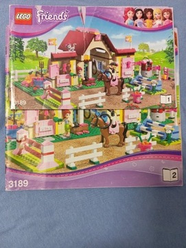 Lego Friends Instrukcja 3189 Stadnina