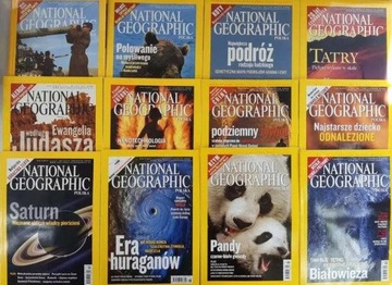 National Geographic Polska Czasopismo 12 szt 2006