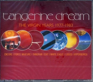 TANGERINE DREAM - THE VIRGIN YEARS 1977-1983 5CD 7 albums