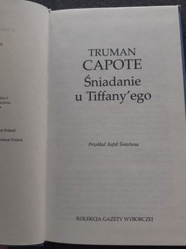 Śniadanie u Tiffany`ego, Truman Capote