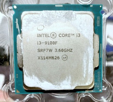 Procesor Intel i3-9100F gratis cooler