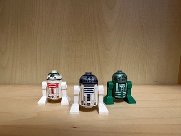Lego star wars minifigurka R2-D2 i dwa inne