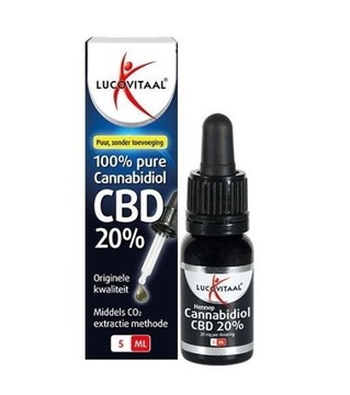 Olej konopny CBD Lucovitaal 20% 5 ml