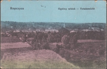 Ropczyce Ogólny widok obieg 1921