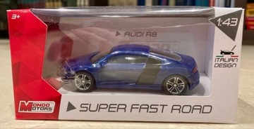 Model Audi R8 firmy Mondo Motors 1:43 nowy!