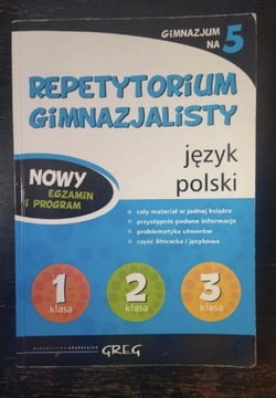 Repetytorium gimnazjalisty - język polski