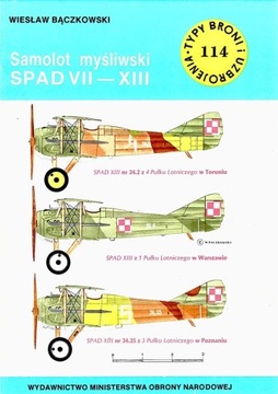 TBiU nr 114 Samolot myśliwski SPAD VII-XIII 