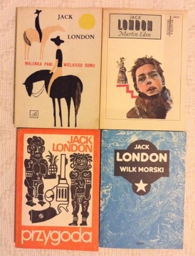 Jack London ____ różne ____ 4 książki