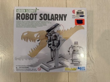 Robot solarny i mini zestaw chemiczny 