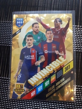  Karty Fifa 365 2024 Invincible, Rar 5 