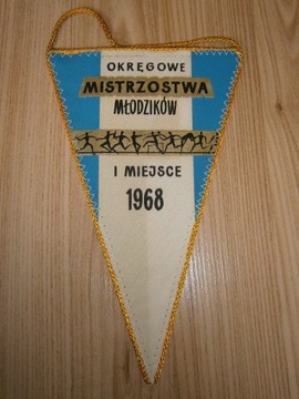 Proporczyk sportowy mistrzostwa KOZLA 1968