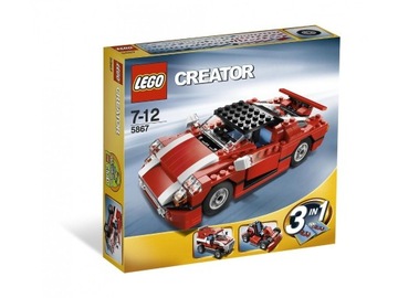 LEGO 5867 Creator 3w1 Super Speedster Nowy Unikat 