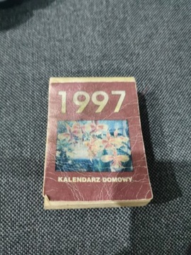 Kalendarz domowy 1997