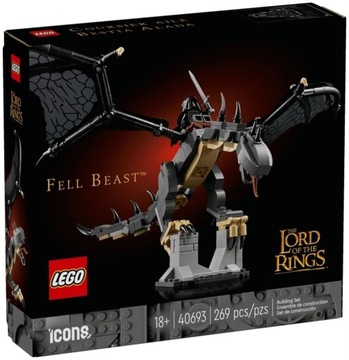 LEGO 40693 Lord of the Rings Władca pierścieni Skrzydlata bestia