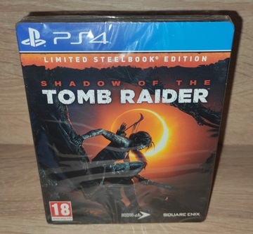 SHADOW OF THE TOMB RAIDER STEELBOOK EDITION NOWA