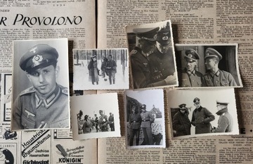 Zdjęcia Wehrmacht oficerowie II Wojna 3 Rzesza
