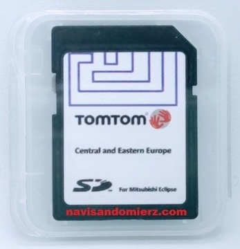 Karta SD Mitsubishi TomTom