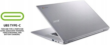 Chromebook Acer wielogodzinna praca