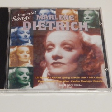 Marlena Dietrich Immortal Songs