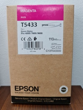 Epson magenta T5433 oryginalny