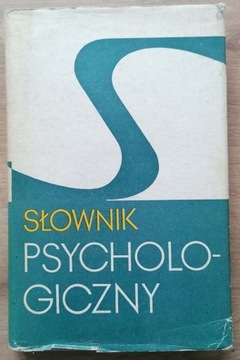 Słownik psychologiczny W.Szewczuk