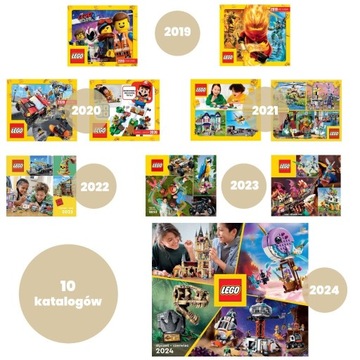 Katalog LEGO 2024 ZESTAW 10 katalogów