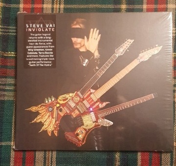 Steve Vai Inviolate nowa plyta CD