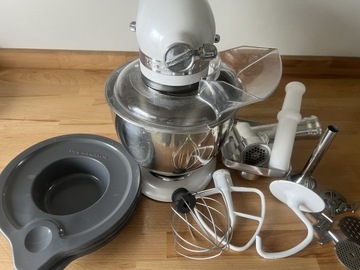 KitchenAid 300W biała perła