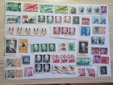 Stare znaczki USA